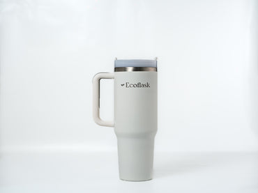 Ecoflask Thermosbecher | 1.2L / 0.8L | Weiß