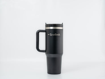 Ecoflask Thermosbecher | 1.2L / 0.8L | Schwarz