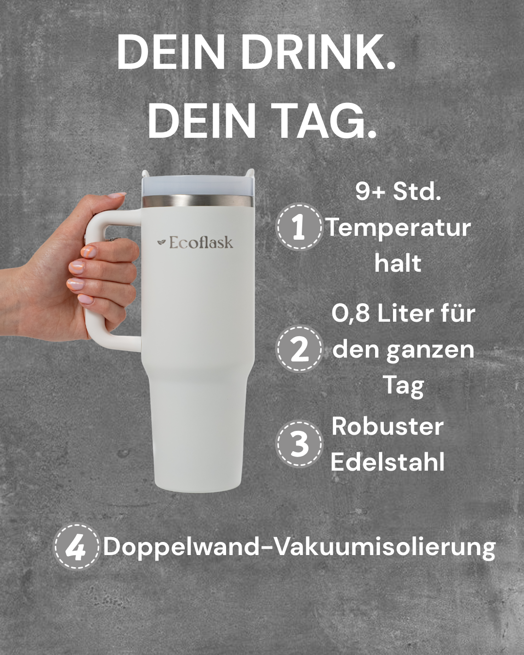Ecoflask Thermosbecher | 0,8L