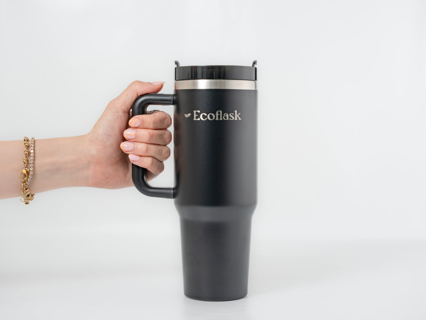 Ecoflask Thermosbecher  | 1.2L / 0.8L | Schwarz