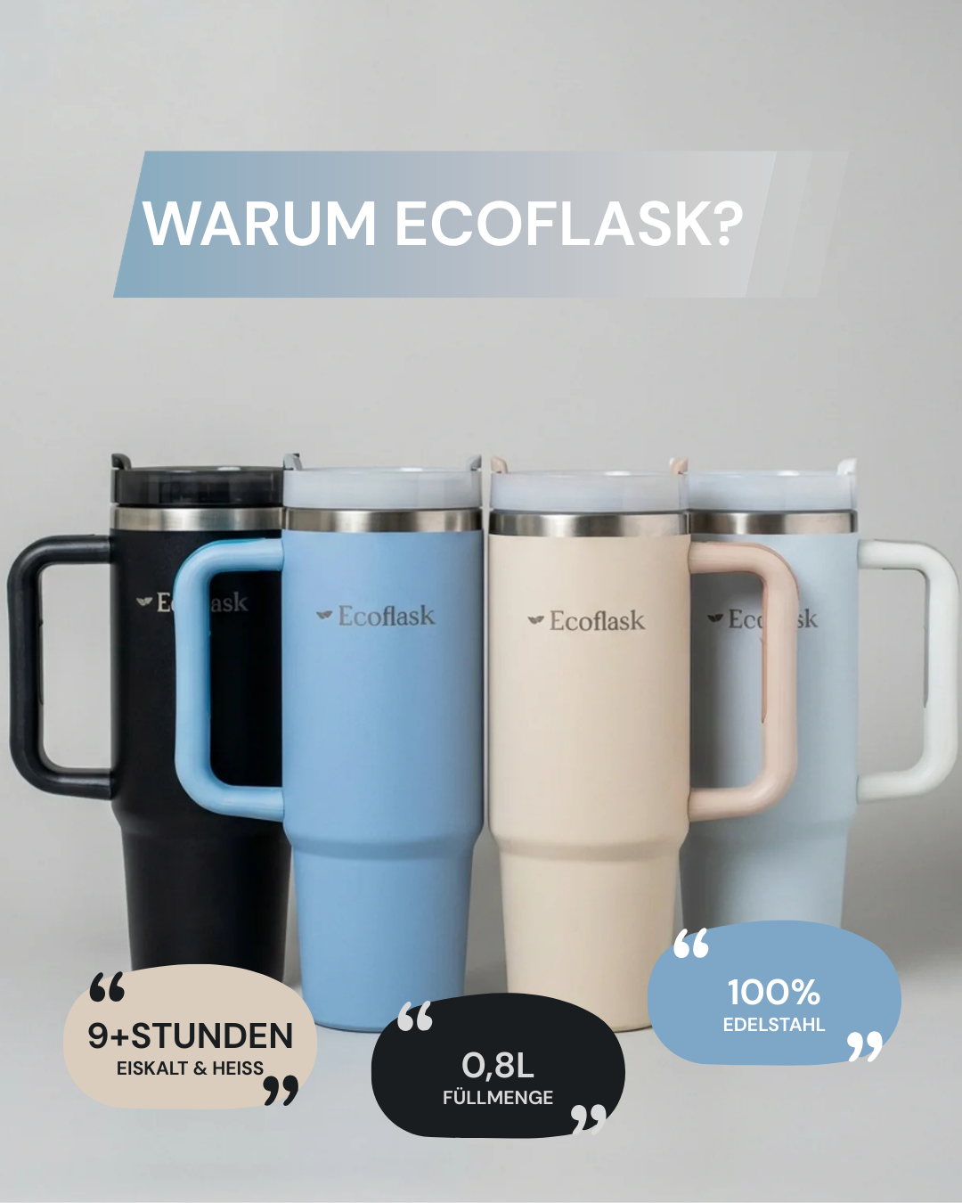 Ecoflask Thermosbecher | 0,8L