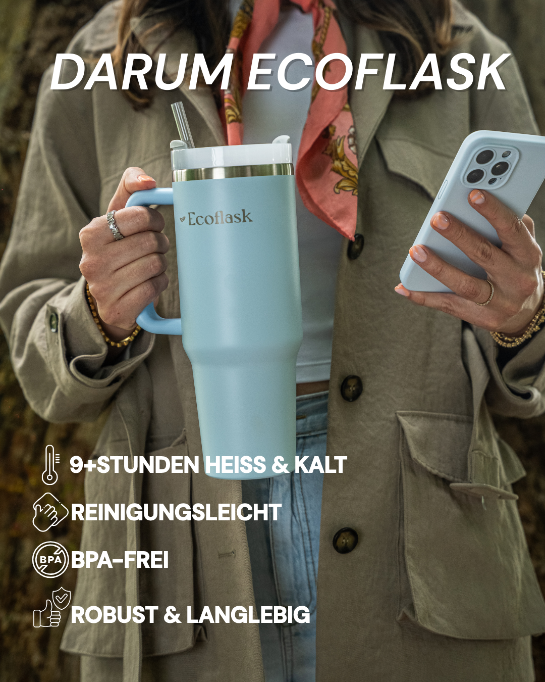 Ecoflask Thermosbecher | 1,2L